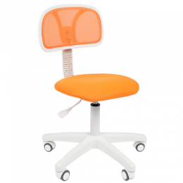 Офисное кресло эконом CHAIRMAN 250 White Оранжевый