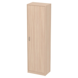 Офисный шкаф для одежды ШО-5 цвет Дуб Молочный 56/37/200 см