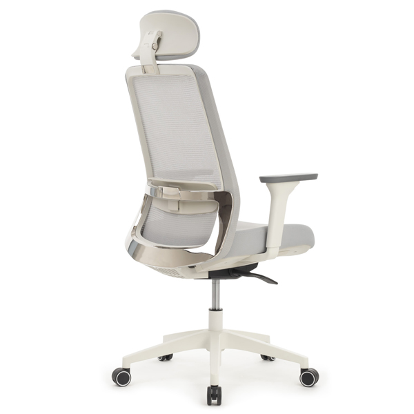 Офисное кресло Riva Design Work W-218C Светло-серое