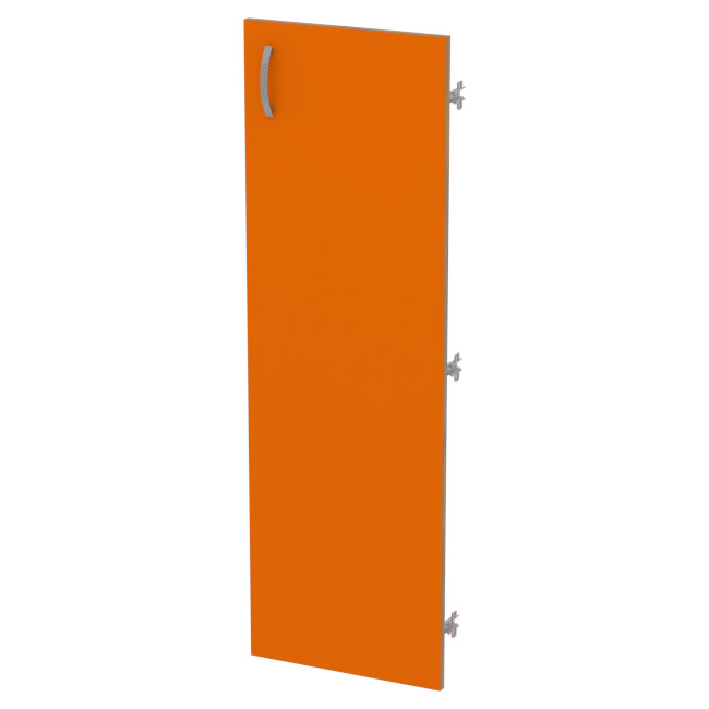 Дверь средняя ДВ-61 Оранж+Дуб крафт