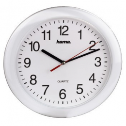 Часы настенные Hama PP-250 H-113921 белый