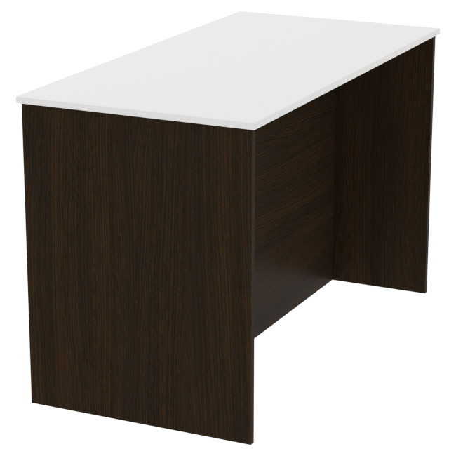 Переговорный стол  СТСЦ-3 цвет Венге+Белый 120/60/75,4 см