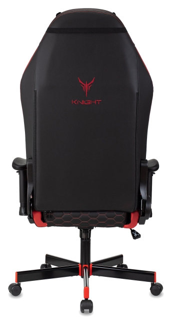 Кресло игровое Knight Neon черный/красный