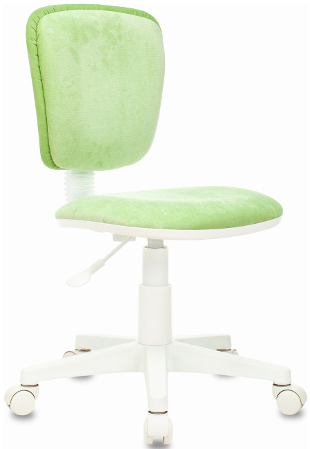 Кресло детское Бюрократ CH-W204NX светло-зеленый Velvet 81