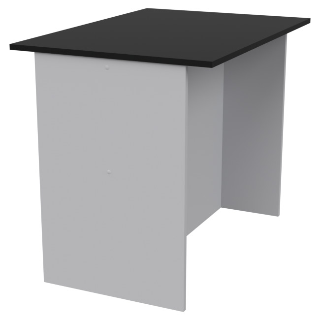 Переговорный стол СТСЦ-7 цвет Серый+Черный 85/60/70