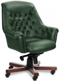 Кресло руководителя Multi Office Zurich B зеленое