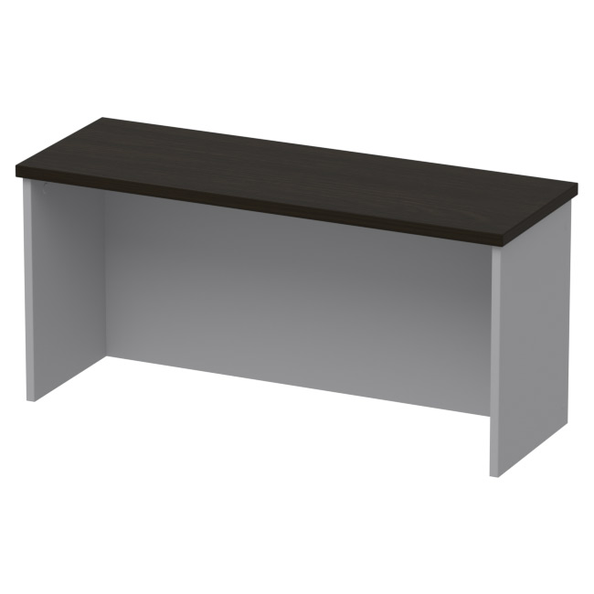 Надставка на стол Н-83 цвет Серый+Венге 90/32/42 см
