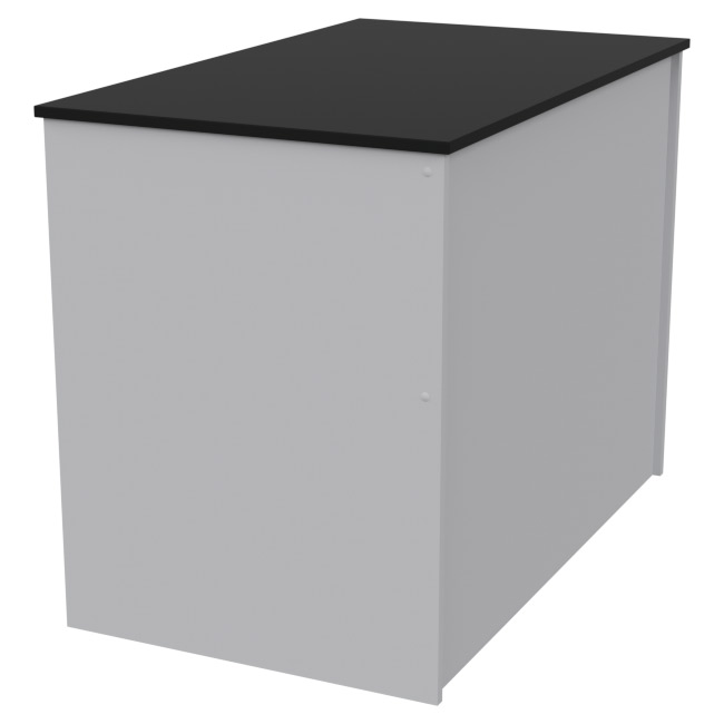 Стол приставной СТЦ-1 Серый+Черный 100/60/75,4 см