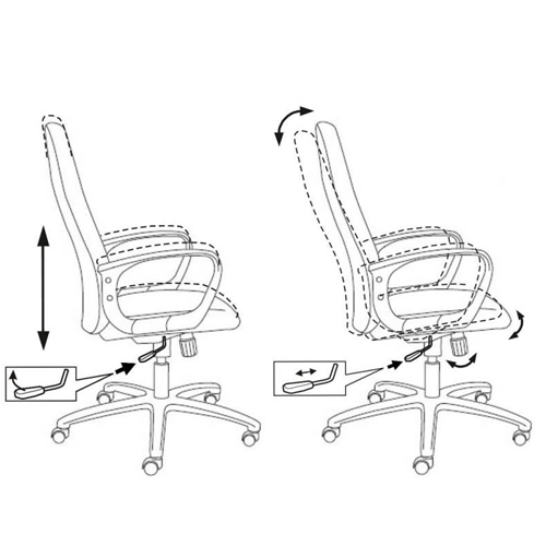Офисное кресло премиум CH-808AXSN/TW-10
