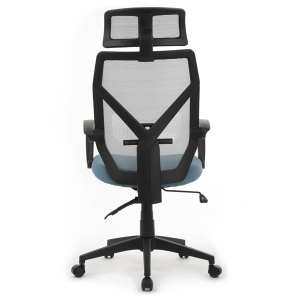 Офисное кресло Riva Design Oliver W-203 AC Голубое
