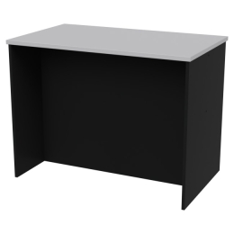 Переговорный стол СТСЦ-45 цвет Черный+Серый 100/60/76 см