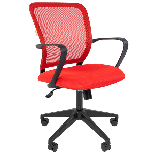 Кресло офисное CHAIRMAN 698 Красное