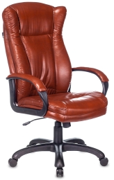 Кресло руководителя Бюрократ CH-879N коричневый