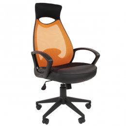Офисное кресло премиум CHAIRMAN 840 Black TW-66
