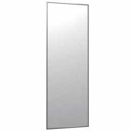 Зеркало настенное Сельетта-5 серебро/глянец