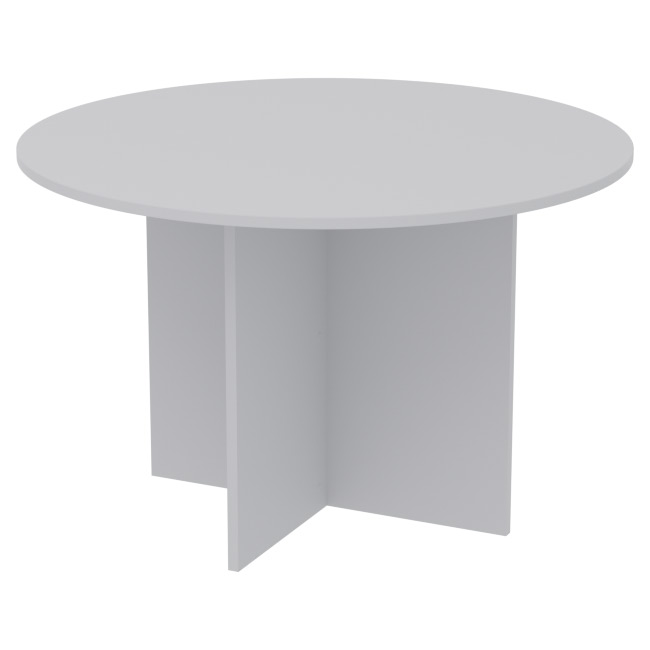 Стол для переговоров круглый СТК-13 цвет Серый 120/120/76 см