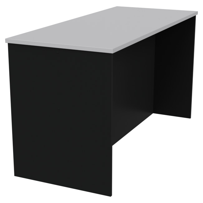 Переговорный стол СТСЦ-42 Черный+Серый 140/60/76 см