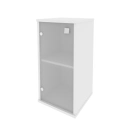Шкаф низкий узкий Л.СУ-3.2 (L) Белый