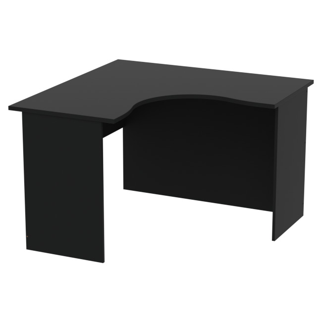 Стол для офиса СТУ-11 цвет Черный 120/120/76 см