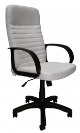 Кресло КР60 экокожа белая