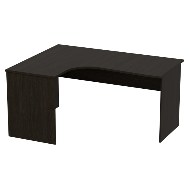 Стол для офиса СТУ-П цвет Венге 160/120/76 см
