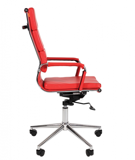 Офисное кресло для руководителя CHAIRMAN 750 Красный