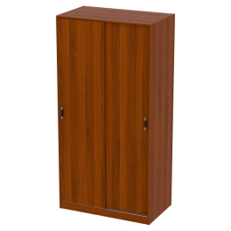 Шкаф для одежды ШК-2+С-28МВ Цвет Орех 100/58/200 см