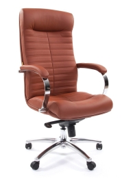 Кресло руководителя CHAIRMAN 480 коричневое