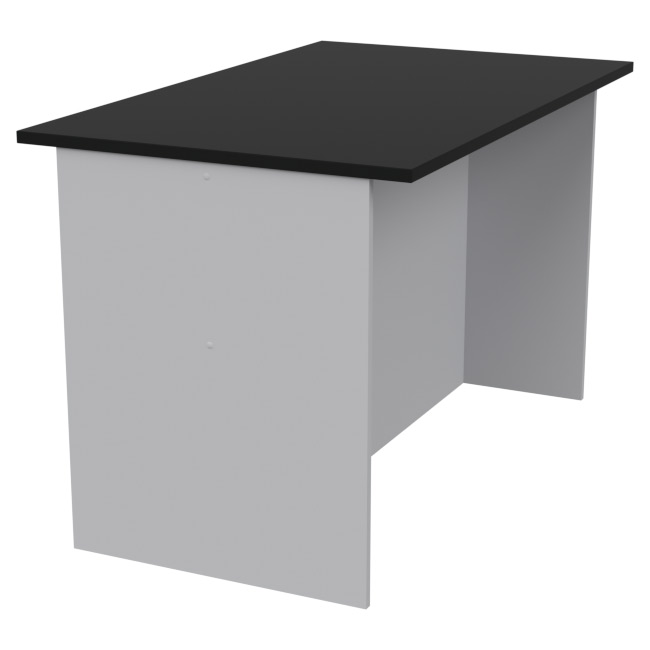 Переговорный стол СТСЦ-9 цвет Серый+Черный 120/73/76 см
