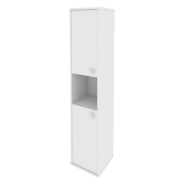 Шкаф высокий узкий Л.СУ-1.5 (L) Белый