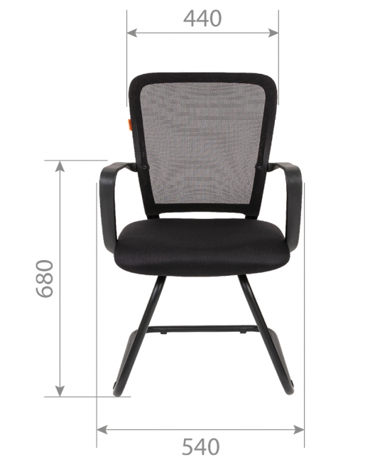 Кресло CHAIRMAN 698V серый