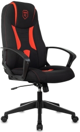 Кресло игровое Zombie 200 черный/красный