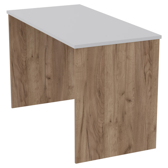Узкий стол СТЦ-47 цвет Дуб Крафт+Серый 120/60/76 см