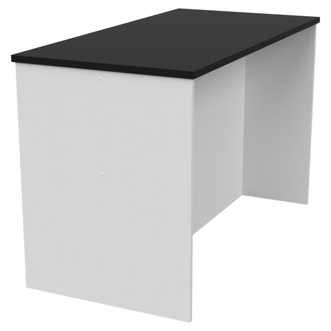 Переговорный стол СТСЦ-47 цвет Белый+Черный 120/60/76 см