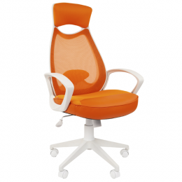 Офисное кресло премиум CHAIRMAN 840 White TW-66
