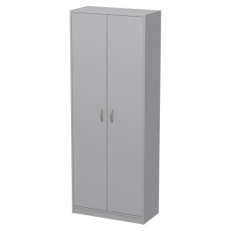 Офисный шкаф для одежды ШО-52 цвет Серый 77/37/200 см