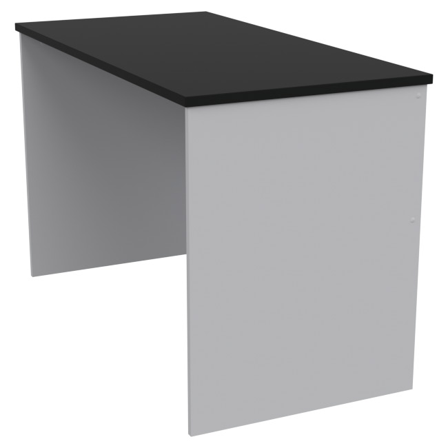 Стол узкий СТЦ-47 цвет Серый+Черный 120/60/76 см