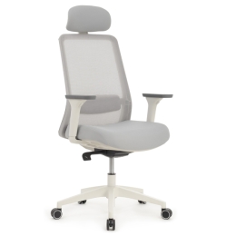 Офисное кресло Riva Design Work W-218C Светло-серое