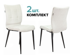 Комплект стульев KF-4/VELV20 молочный