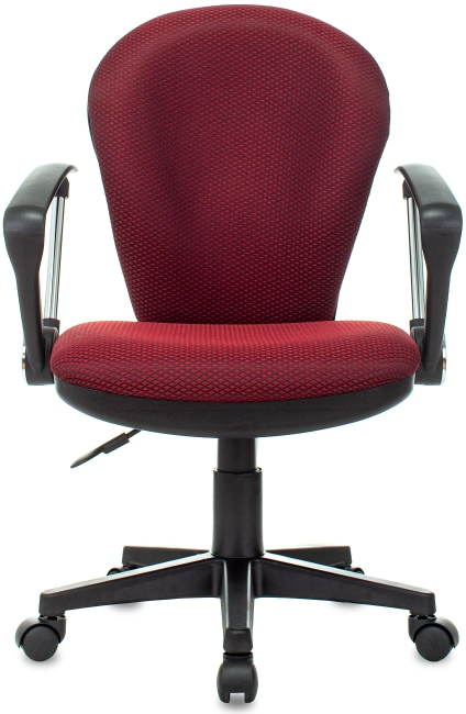 Офисное кресло эконом CH-687AXSN/#CH бордовый JP-15-6
