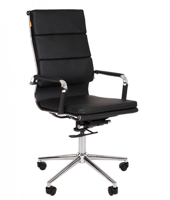 Офисное кресло для руководителя CHAIRMAN 750 Черный