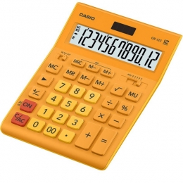 Калькулятор настольный Casio GR-12C-RG оранжевый