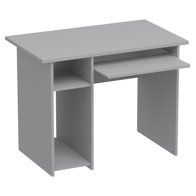Компьютерный стол СК-16Л цвет Серый 100/60/76 см
