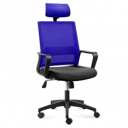 Офисное кресло эконом Бит Синий
