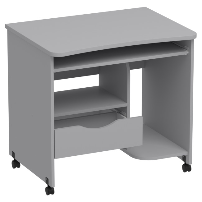 Компьютерный стол СК-26 цвет Серый 80/60/76 см