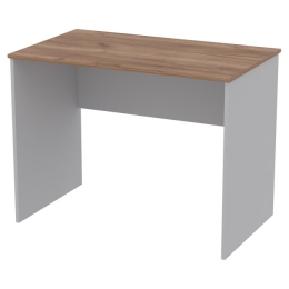 Офисный стол СТ-1 цвет Серый+Дуб Крафт 100/60/75,4 см