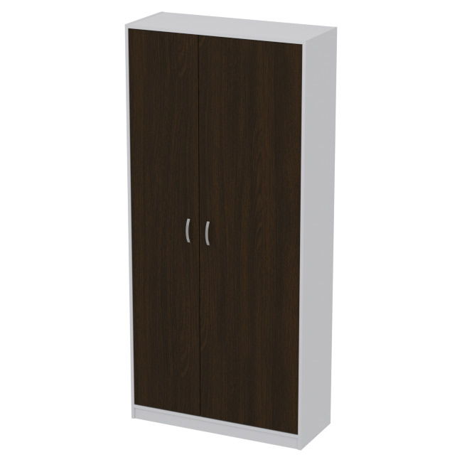 Шкаф для одежды ШО-7 цвет Серый+Венге 93/37/200 см