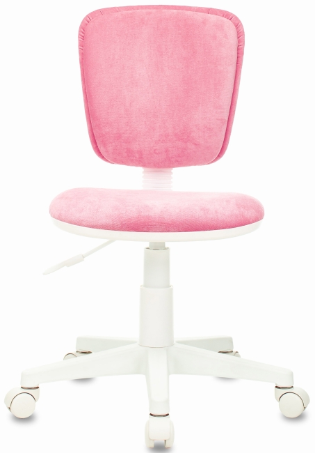 Кресло детское Бюрократ CH-W204NX/VELV36 розовый