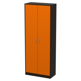 Шкаф для одежды ШО-52 Цвет Венге+Оранж 77/37/200 см