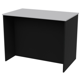 Переговорный стол СТСЦ-1 цвет Черный+Серый 100/60/75,4 см